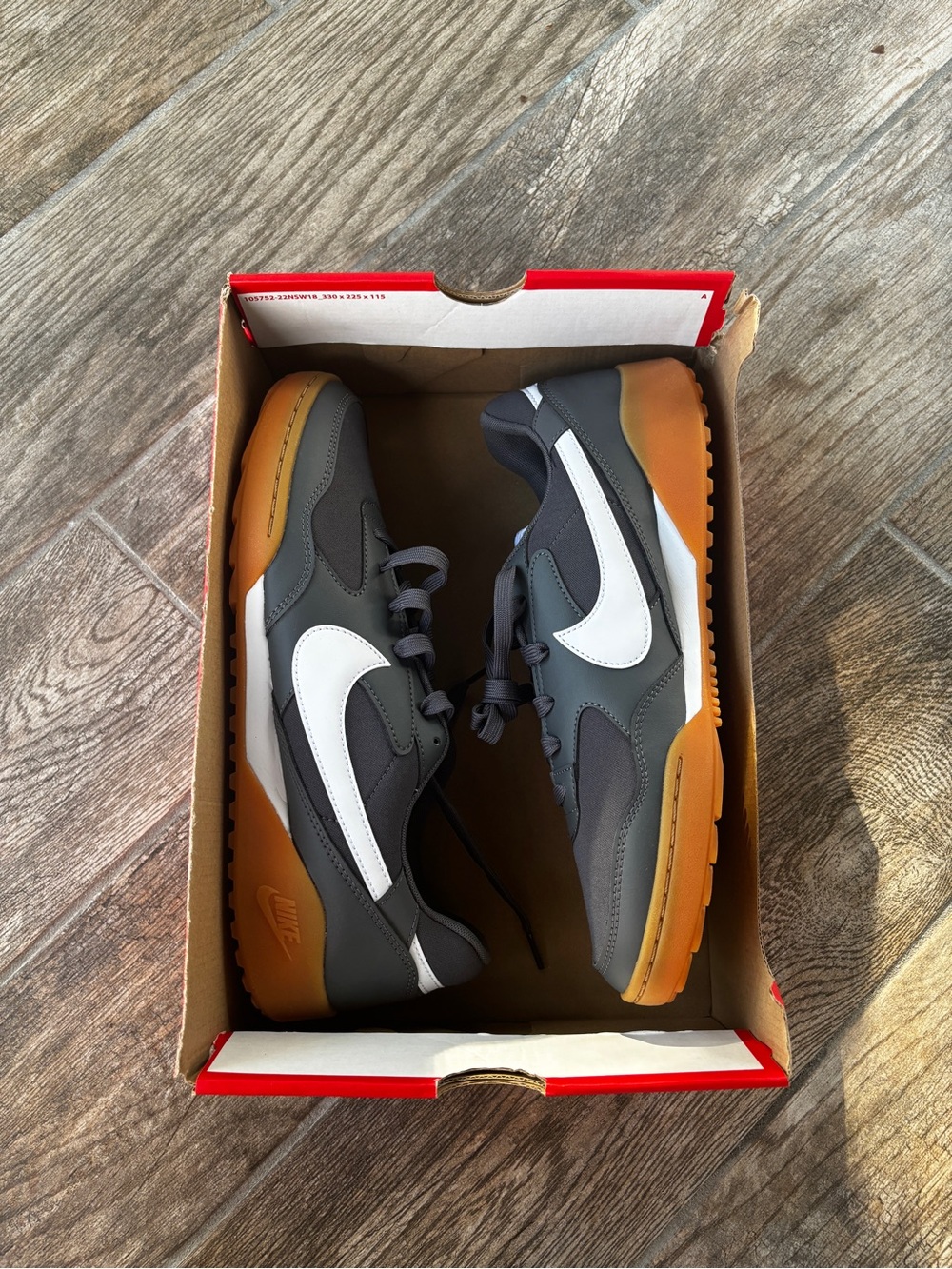 Size 11- Nike Mens Terra Manta Abrasion Resistant Low Top Casual Shoes Black - Picture 6 of 7